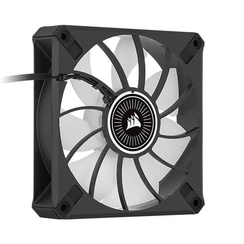Corsair iCUE ML120 RGB Elite Premium 120mm PWM Magnetic Levitation Triple Fan Kit (Black)